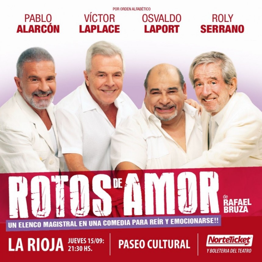 “Rotos de amor” llega a La Rioja