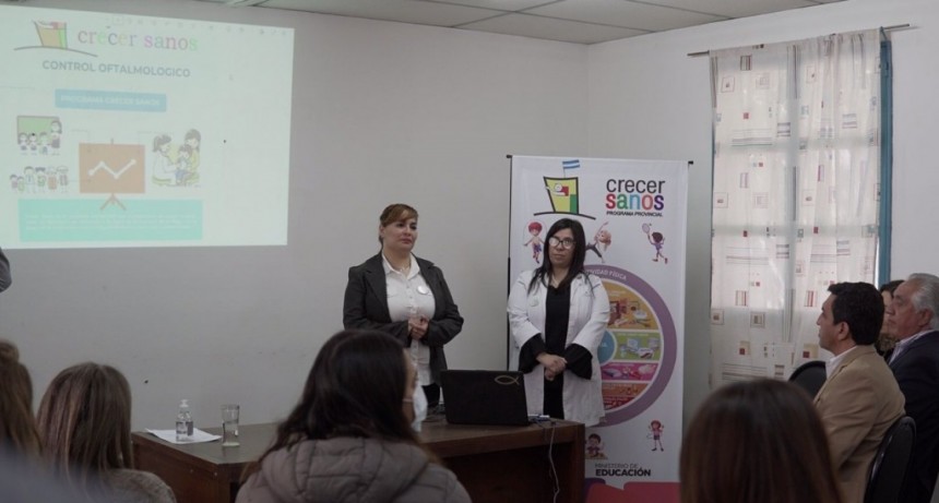 Se inauguró un consultorio de Control Oftalmológico para niños y niñas en edad escolar
