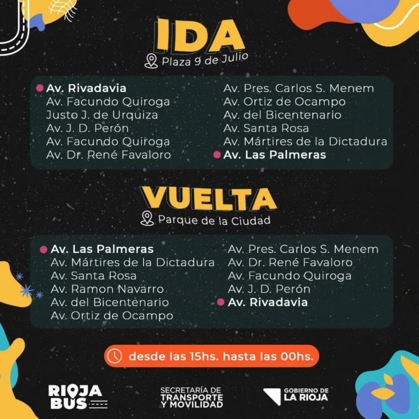 Rioja Bus te lleva al Parque de la Ciudad