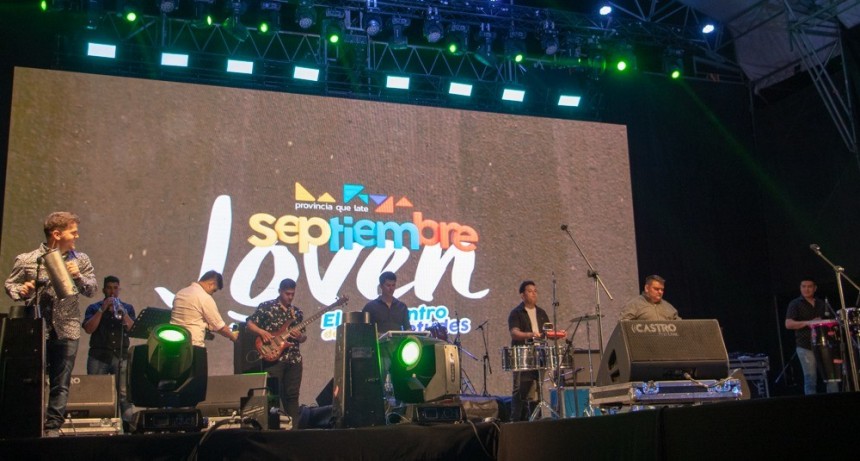 El Septiembre Joven es la vidriera creativa de nuevos artistas en toda la provincia 