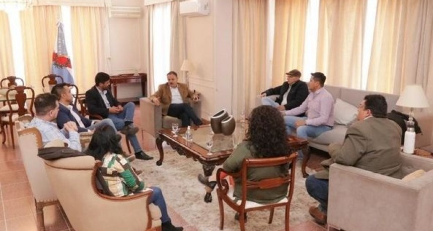Concejales de Capital se reunieron con el Gobernador Ricardo Quintela