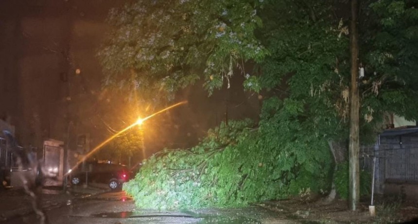 Se registraron 20 mm de lluvia en la Capital