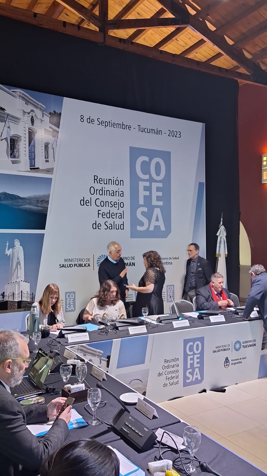 La Rioja en el Consejo Federal de Salud. Carla Vizzotti: 