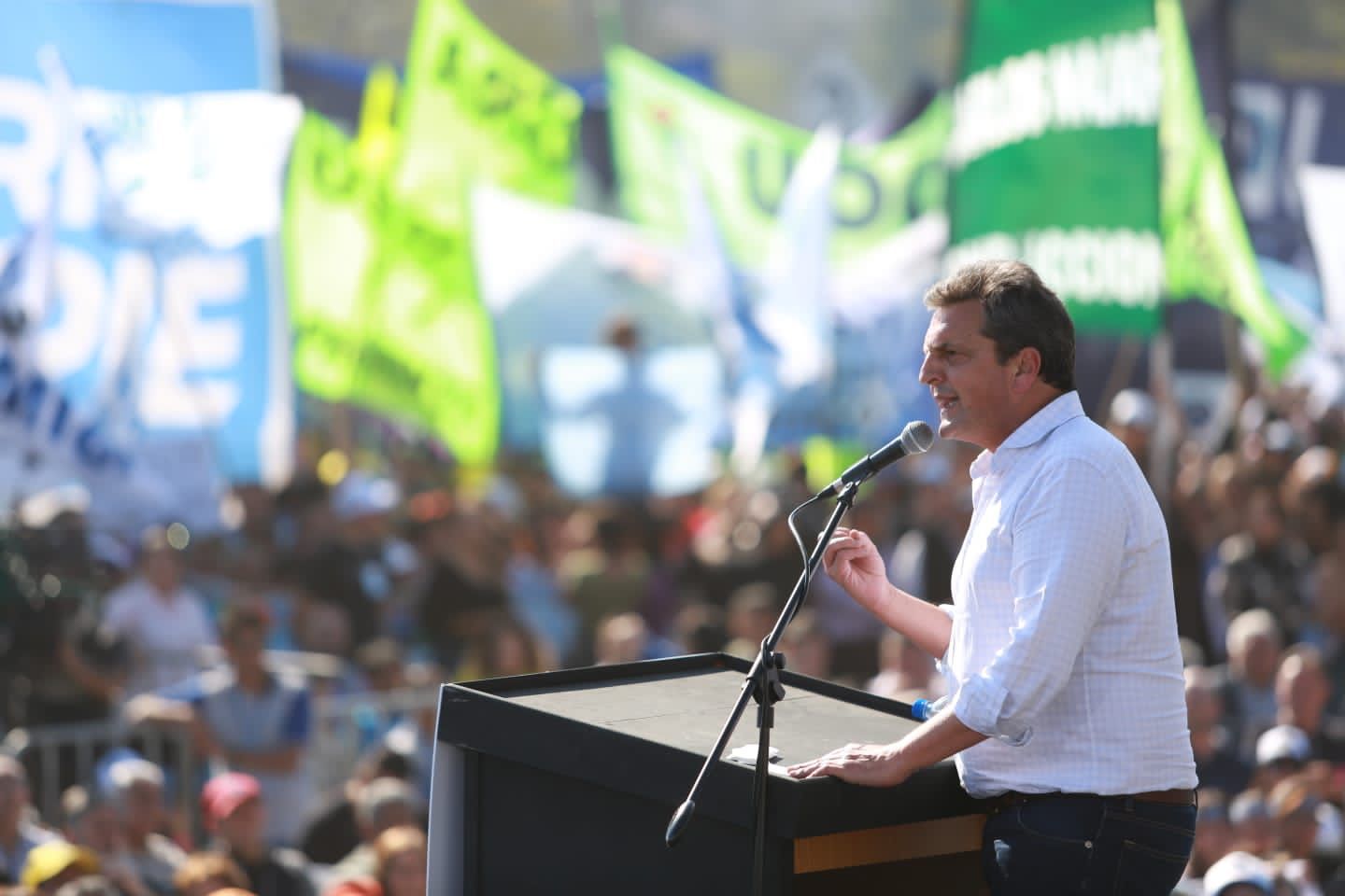 Desde Tucuman. Sergio Massa: “ Voy a ser el Presidente de los trabajadores 