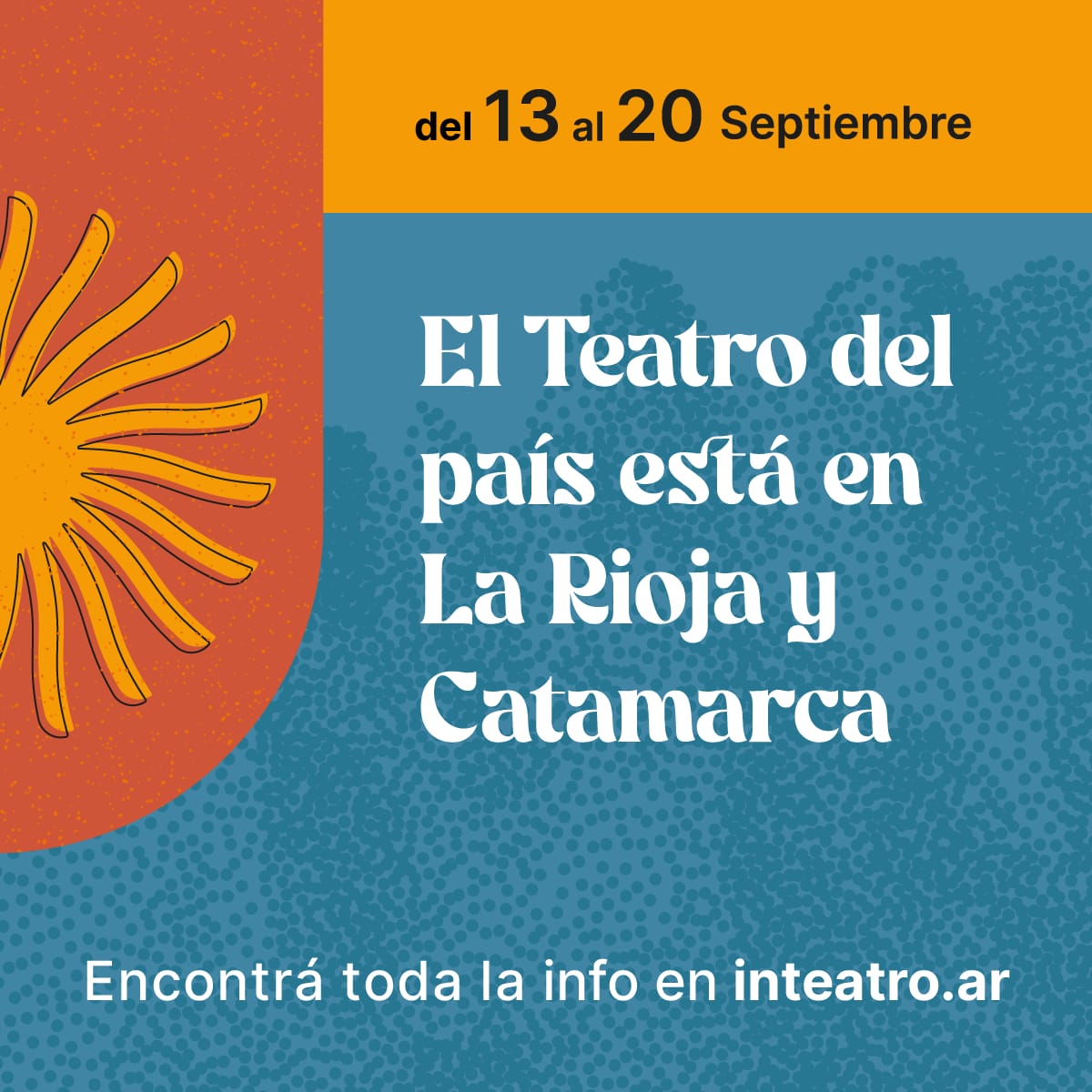 Se acerca la 37° Fiesta Nacional del Teatro