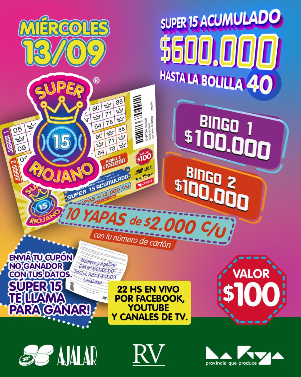 Este miércoles se juega una nueva edición del Super 15 Riojano
