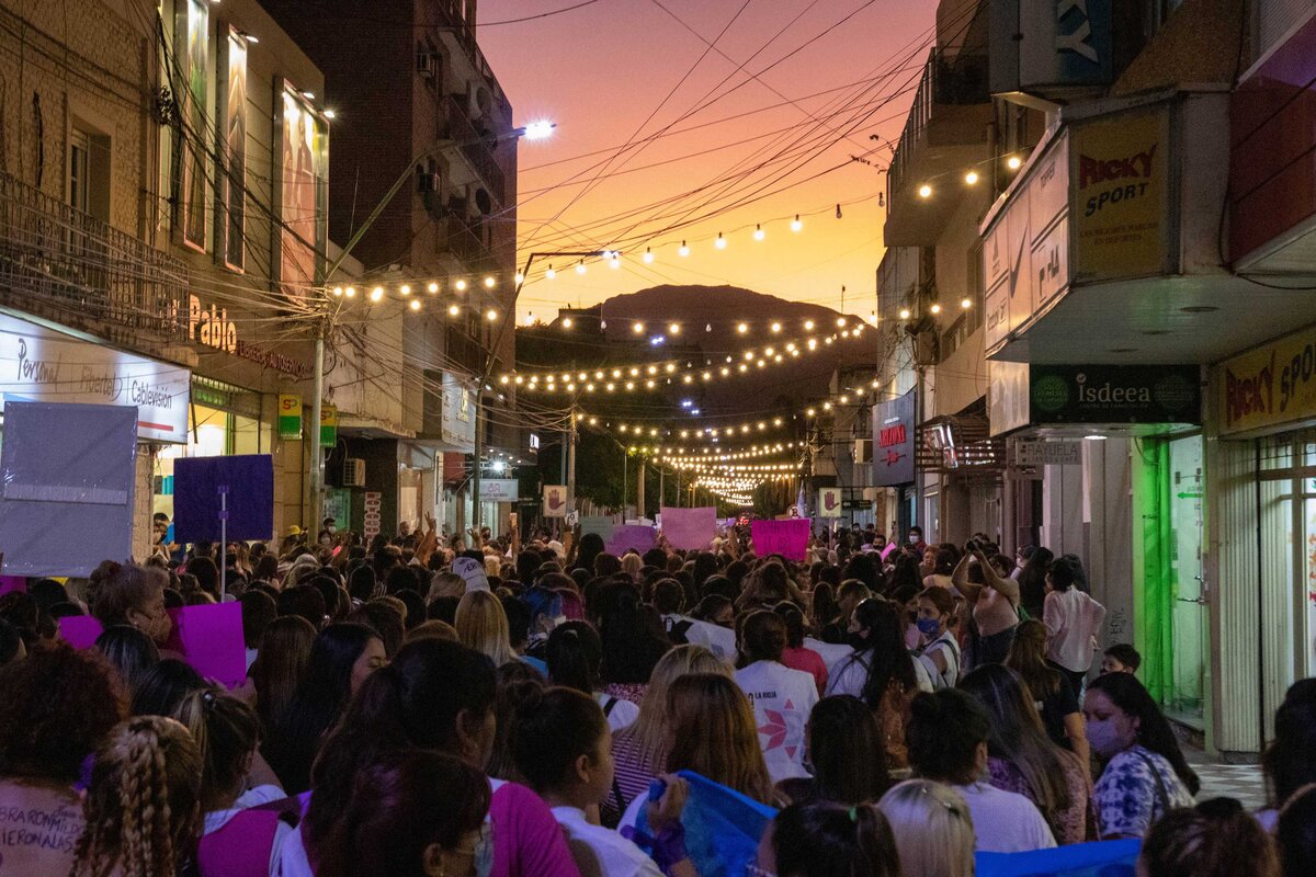 Asamblea Feminista en La Rioja.
