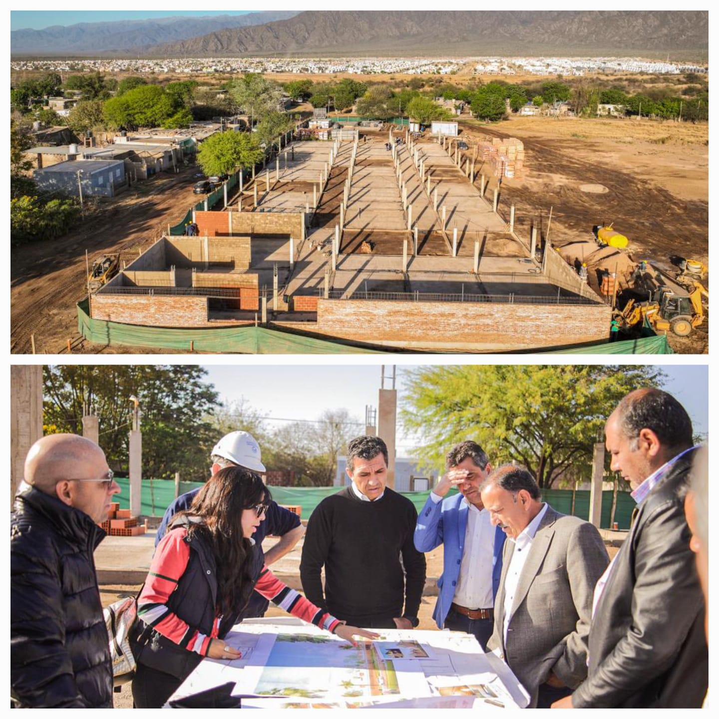 Una nueva escuela técnica se construye en Ciudad Nueva.