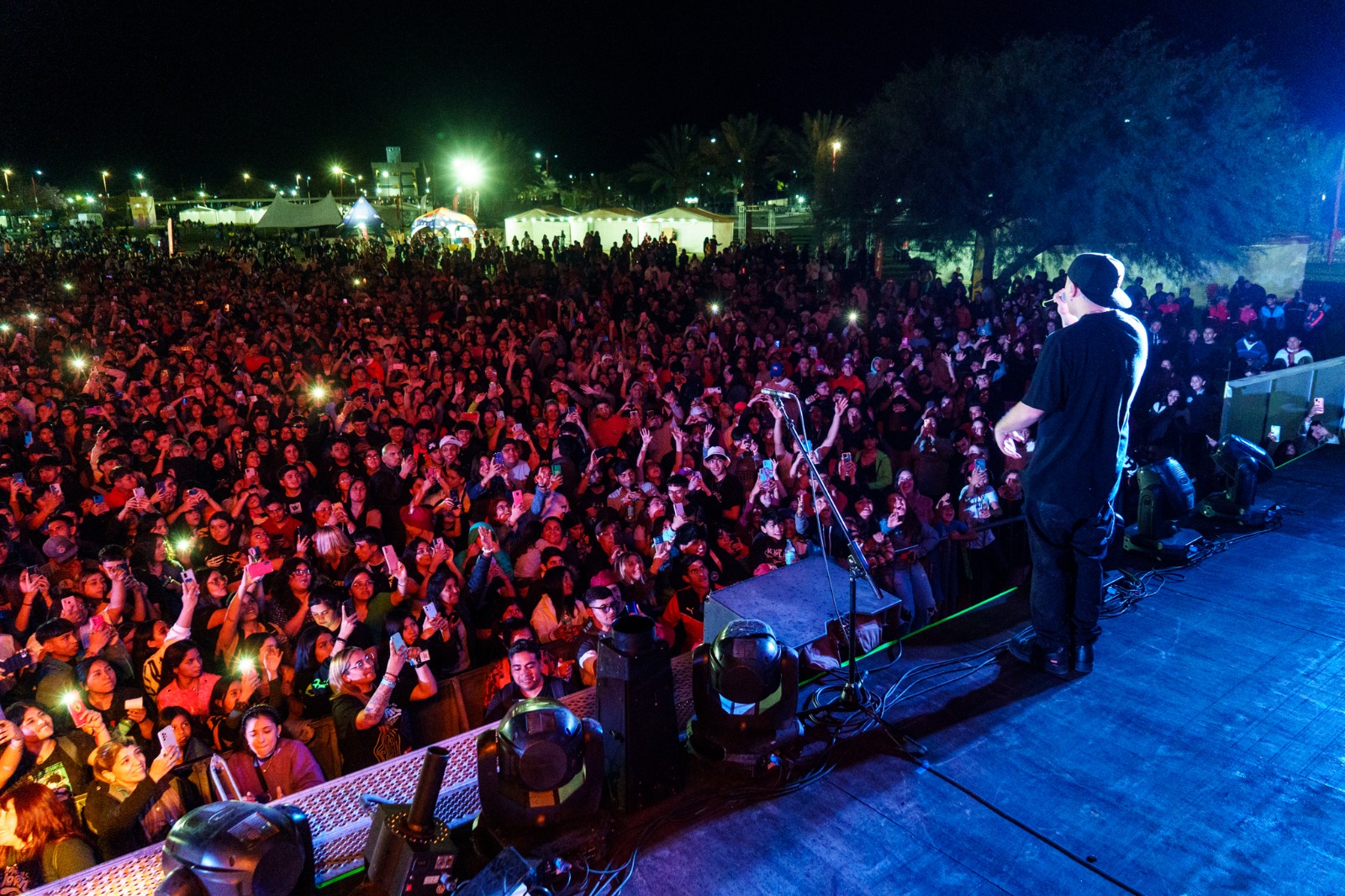 Más de 30 mil personas en el Parque de la Ciudad con la Fiesta Nacional Septiembre Joven.