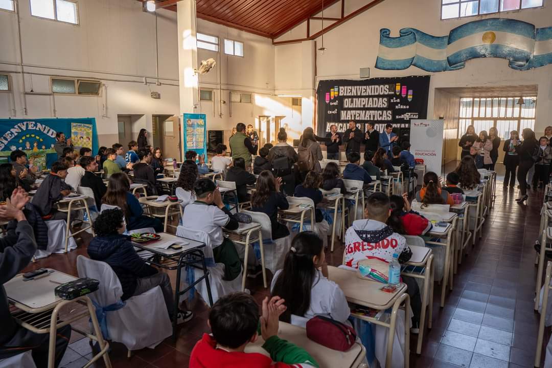 Estudiantes de La Rioja participarán de las Olimpiadas de Matemática ATACALAR en Chile.