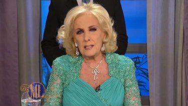 Mirtha Legrand al Presidente: 