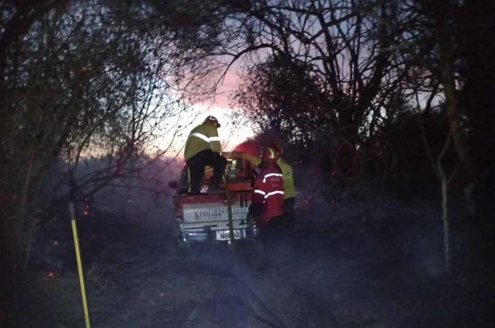 El COE informó sobre el desarrollo de varios incendios.