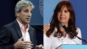 Duro cruce en redes entre Luis Caputo y Cristina Kirchner por los vencimientos de deuda.