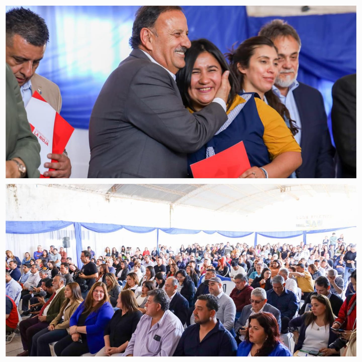 Quintela inauguró obras y entregó mobiliarios para instituciones educativas de General San Martín