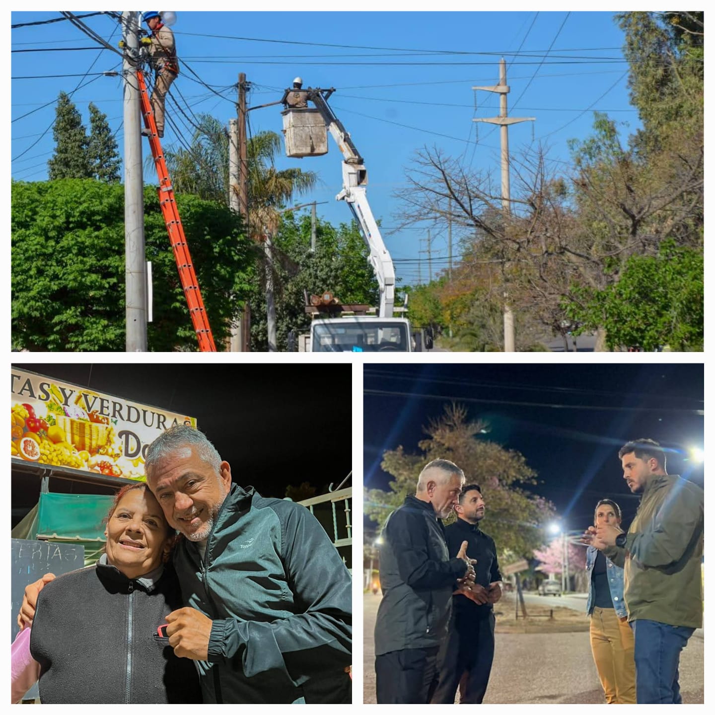 Ciudad Segura. El Municipio Capital instaló nuevas luminarias.