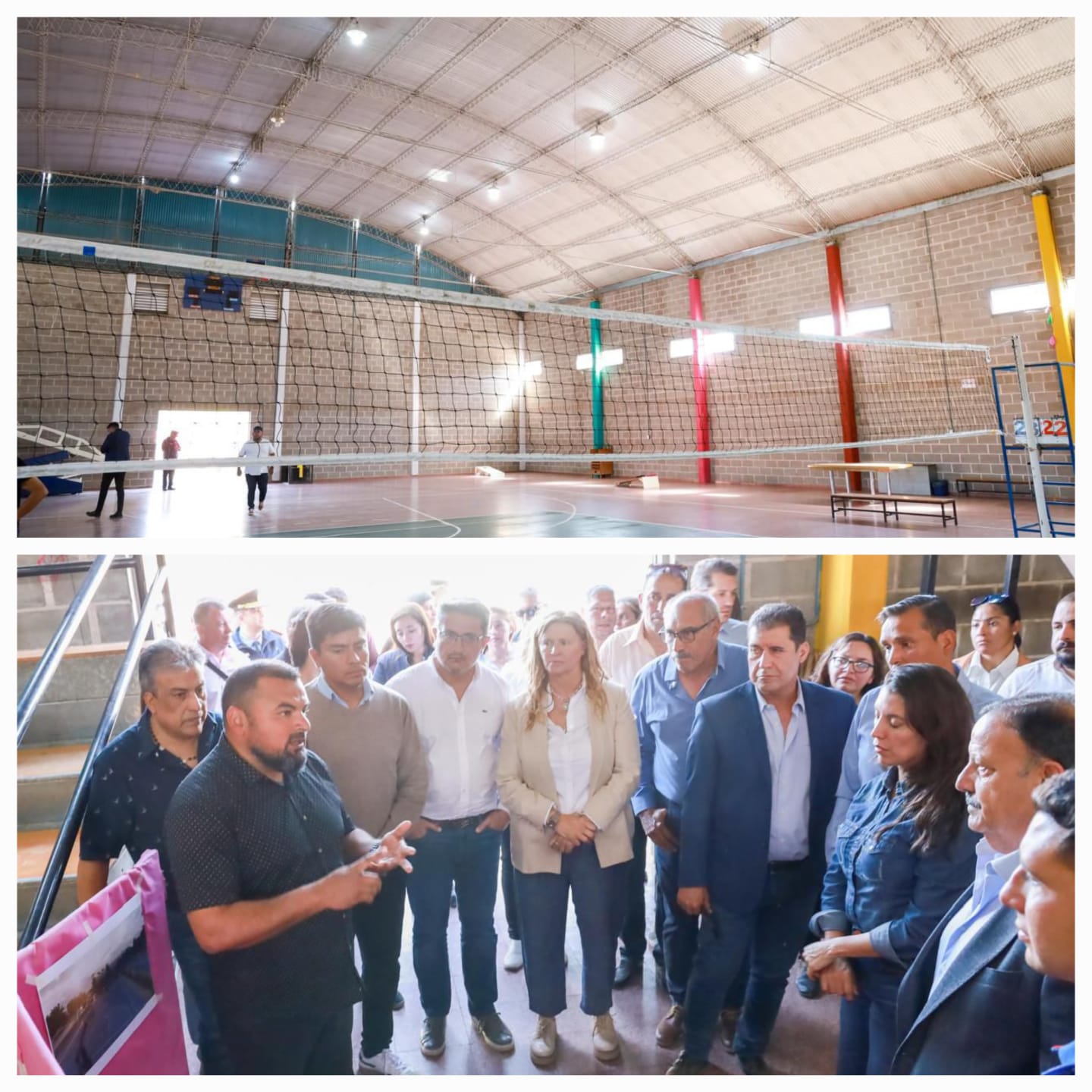 Quintela anunció la construcción de nuevas canchas en el Polideportivo de Cuipán para garantizar inclusión y acceso al deporte