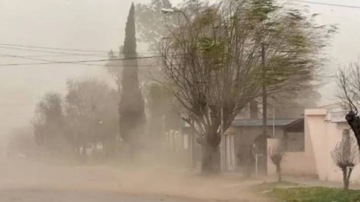 Difunden alerta por vientos para 11 departamento