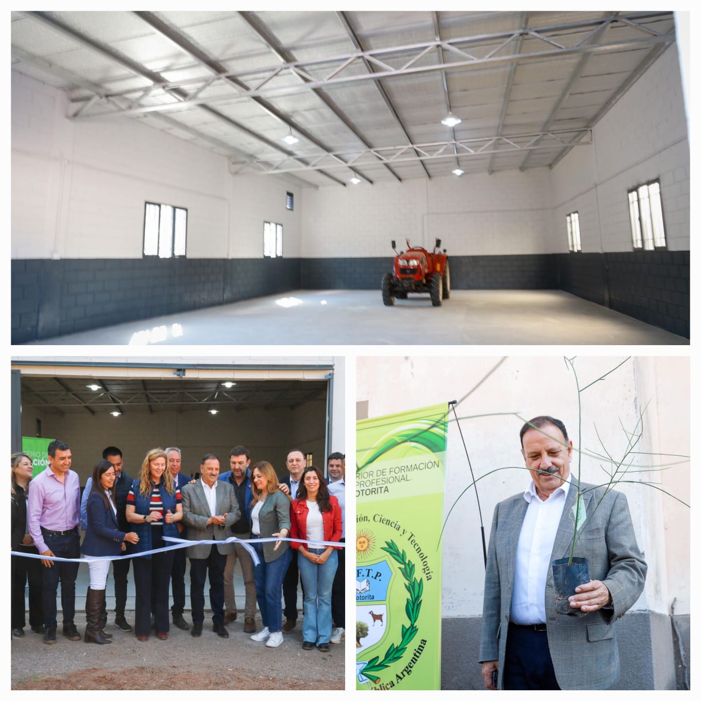 Quintela continúa impulsando la educación técnica y fortaleciendo la producción agropecuaria en Ortiz de Ocampo.