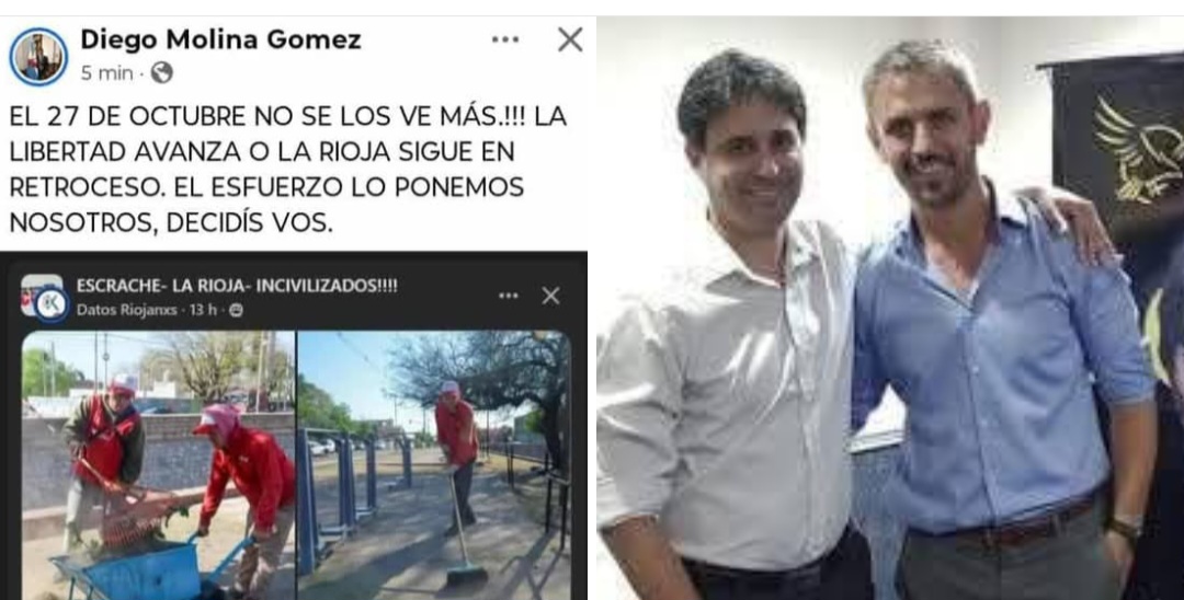 Polémico. Candidato a Diputado Provincial por LLA anticipo que si Martin Menem es gobernador despediran a los del COE