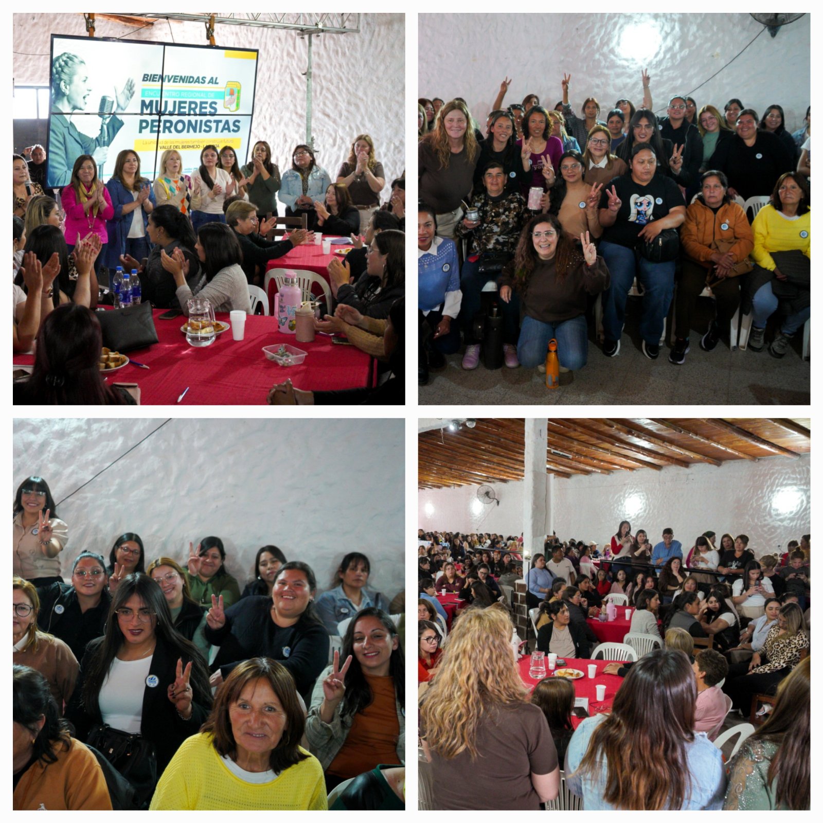 Mujeres Peronistas riojanas participaron del "Tercer Encuentro Regional en el Valle del Bermejo"