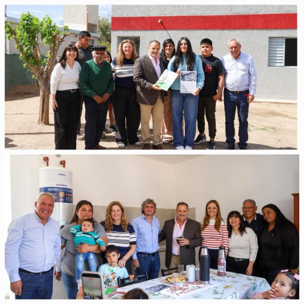 La Provincia entreg&oacute; nuevas viviendas en el barrio Susana Quintela y contin&uacute;a avanzando con el Plan Angelelli