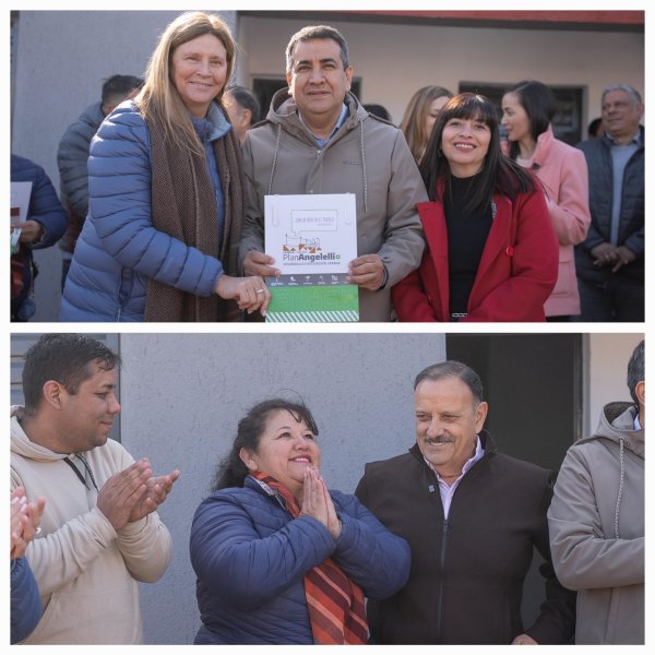 Quintela entreg&oacute; la vivienda 1026 del Plan Angelelli que ampl&iacute;a su continuidad en el departamento General Belgrano 