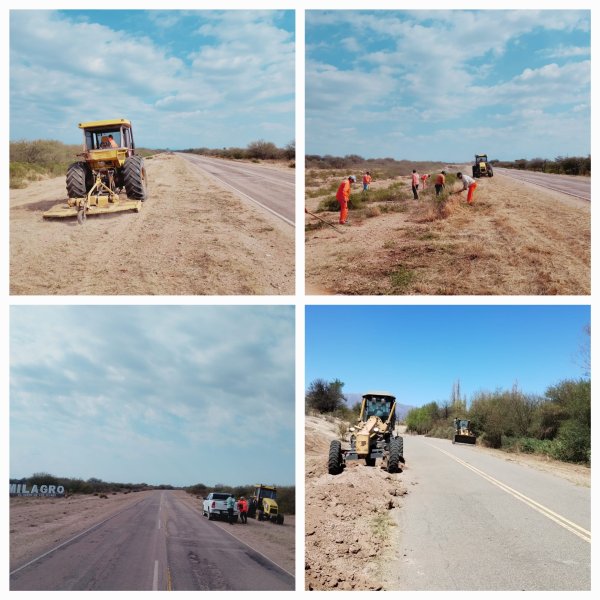 Vialidad Provincial sostiene tareas de mantenimiento y recuperaci&oacute;n vial en todo el territorio