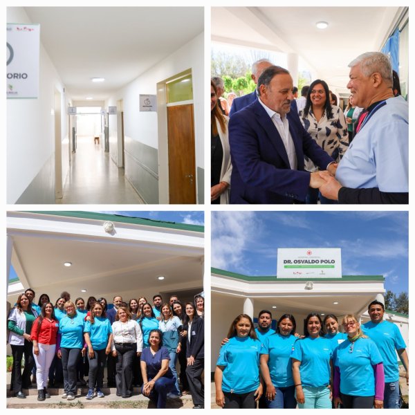 Quintela recorri&oacute; el Hospital de Los Robles y ratific&oacute; el acompa&ntilde;amiento provincial al sistema sanitario del interior