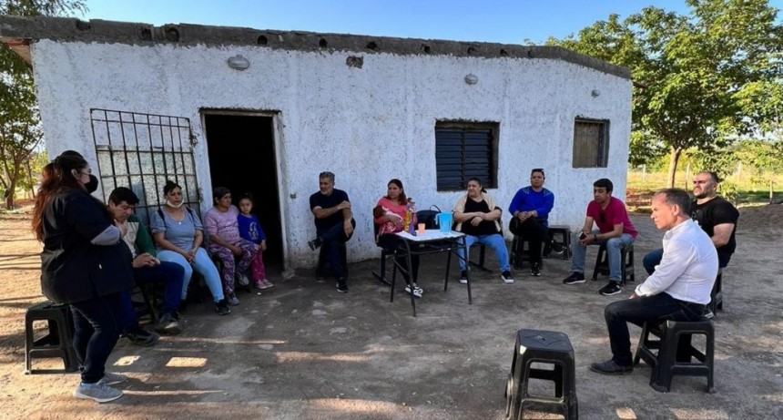 Se inician obras de iluminación en  B° Facundo Quiroga y Los Obreros