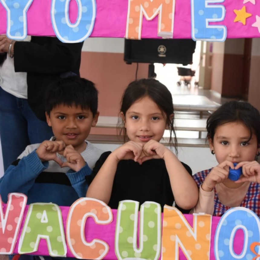 VacunarEsAmar. Lanzan la Campaña Nacional de Vacunación Infantil en La Rioja