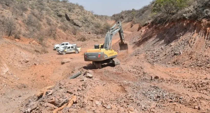 El gobierno provincial termina los trabajos para construir un nuevo reservorio de agua
