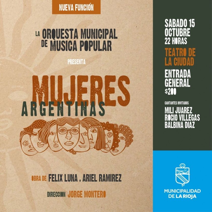 Conocé la agenda cultural del Municipio para el fin de semana