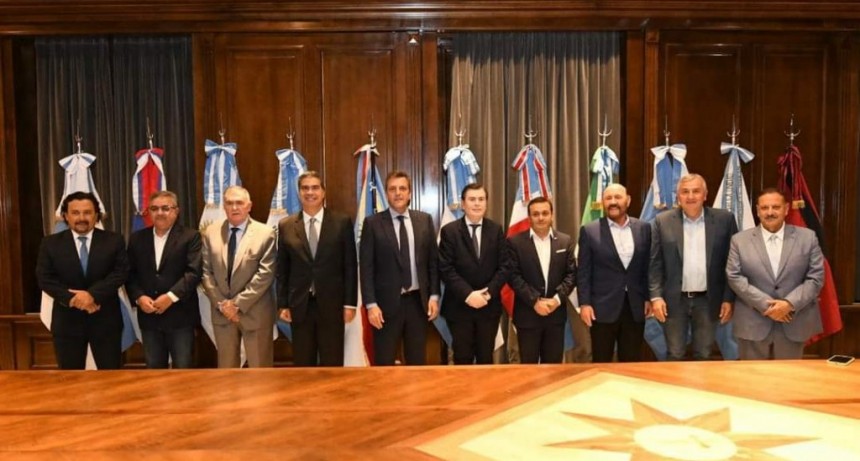 Los Gobernadores del Norte Grande se reunieron con Sergio Massa