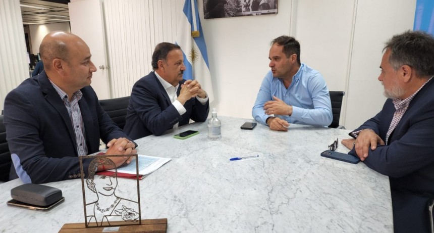El nuevo ministro de Viviendas de la Nacion recibio a Ricardo Quintela