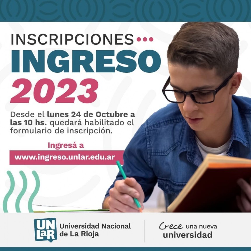UNLaR: Comenzaron las inscripciones para el ciclo 2023
