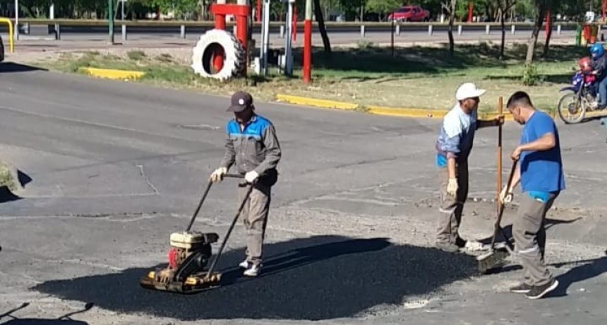El Municipio invirtio en asfalto la recaudacion del estacionamiento inteligente