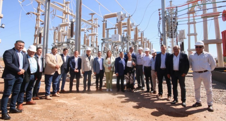 El Gobierno Provincial inauguró la Estación Transformadora de 132 KV en Patquía para abastecer a todo el Sur y Oeste provincial