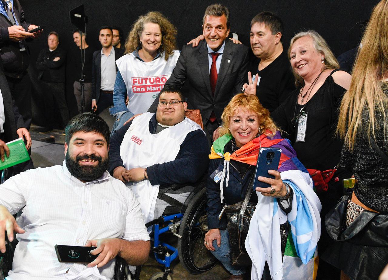 Massa en encuentro por la inclusion: “Para ellos las personas con discapacidad son descarte ”.