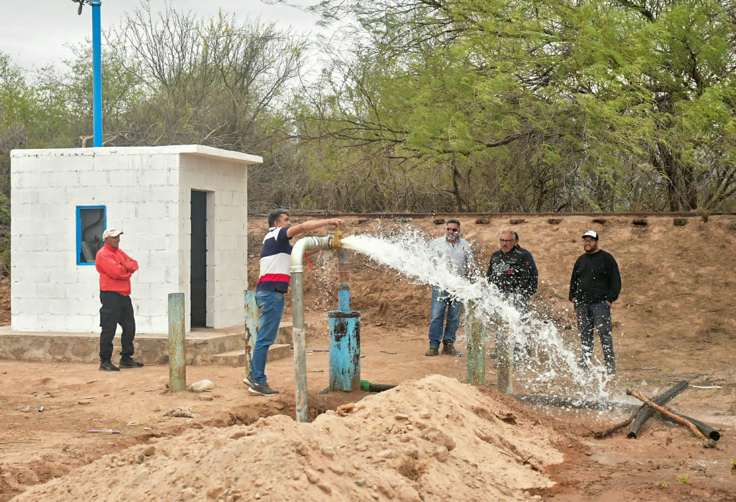 Ya funciona el nuevo acueducto que solucionará problema histórico de falta de agua en Chamical