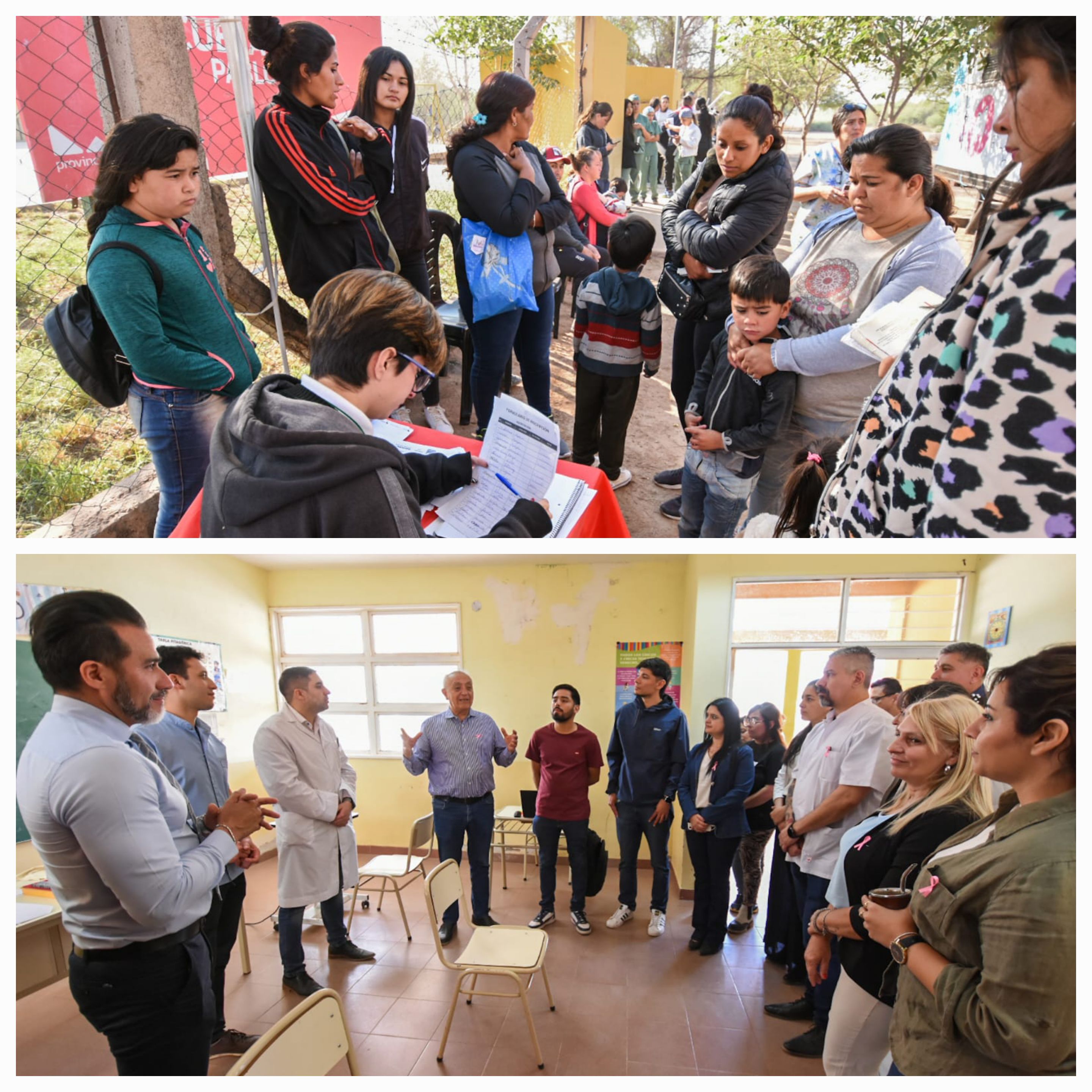 Operativo Sanitario en El Recreo: se realizaron más de doscientas consultas en la zona rural.