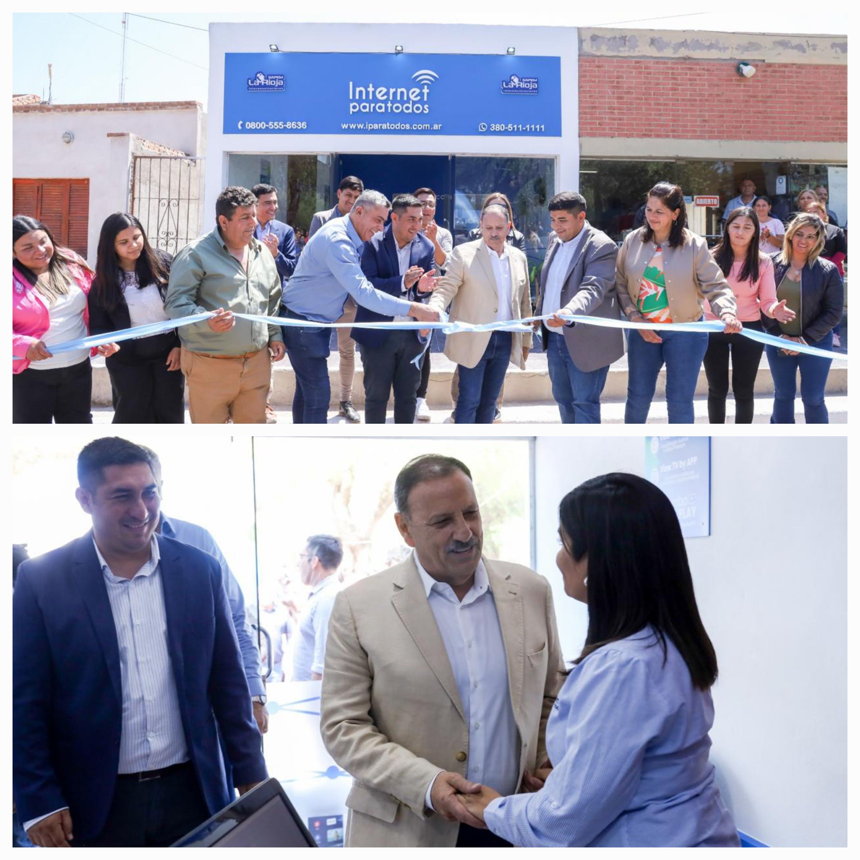 Ricardo Quintela: “La conectividad significa tener igualdad de oportunidades y posibilidades para poder desarrollarse”.