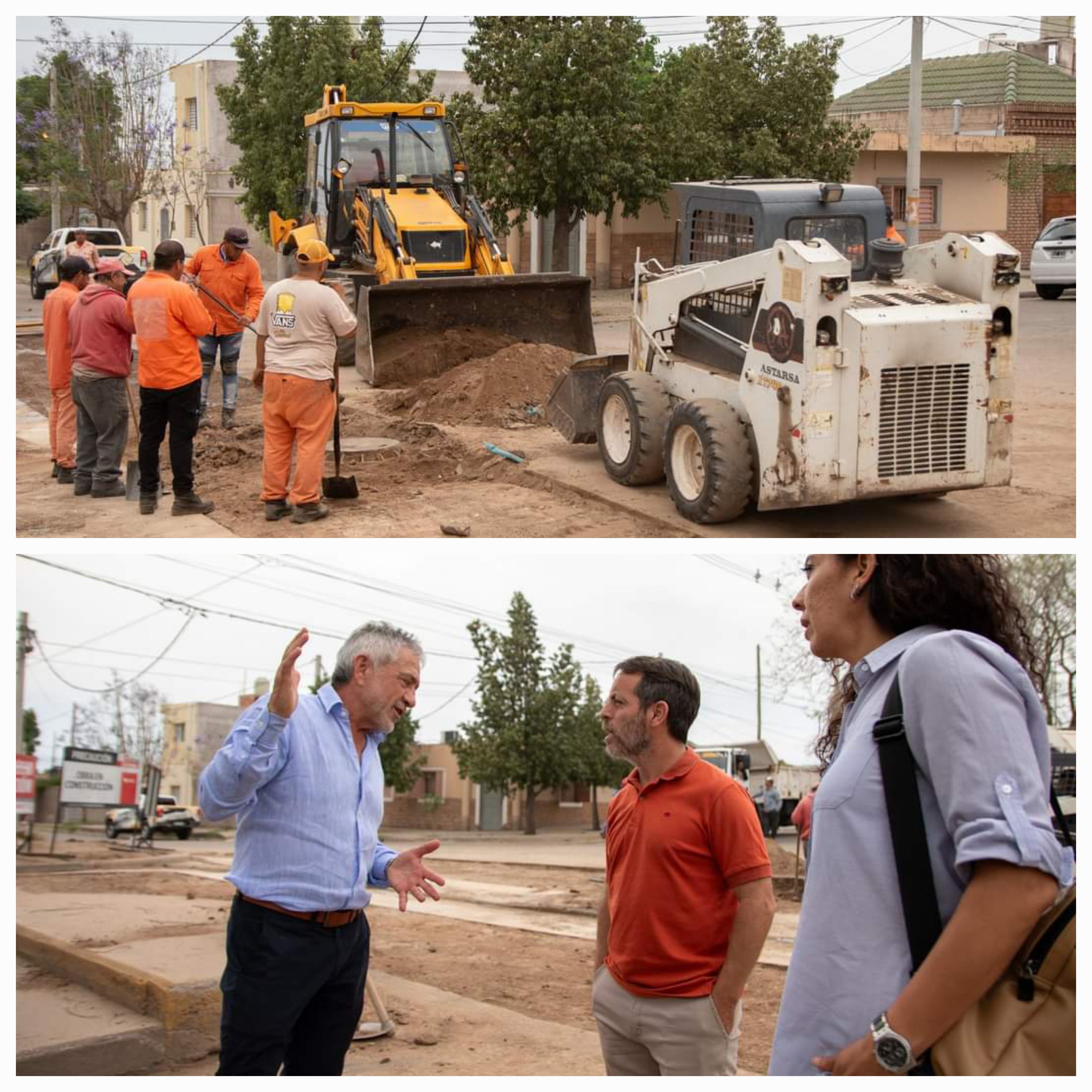También Av. Santa Rosa recibió obras de mejoramiento por parte del Municipio de Capital.