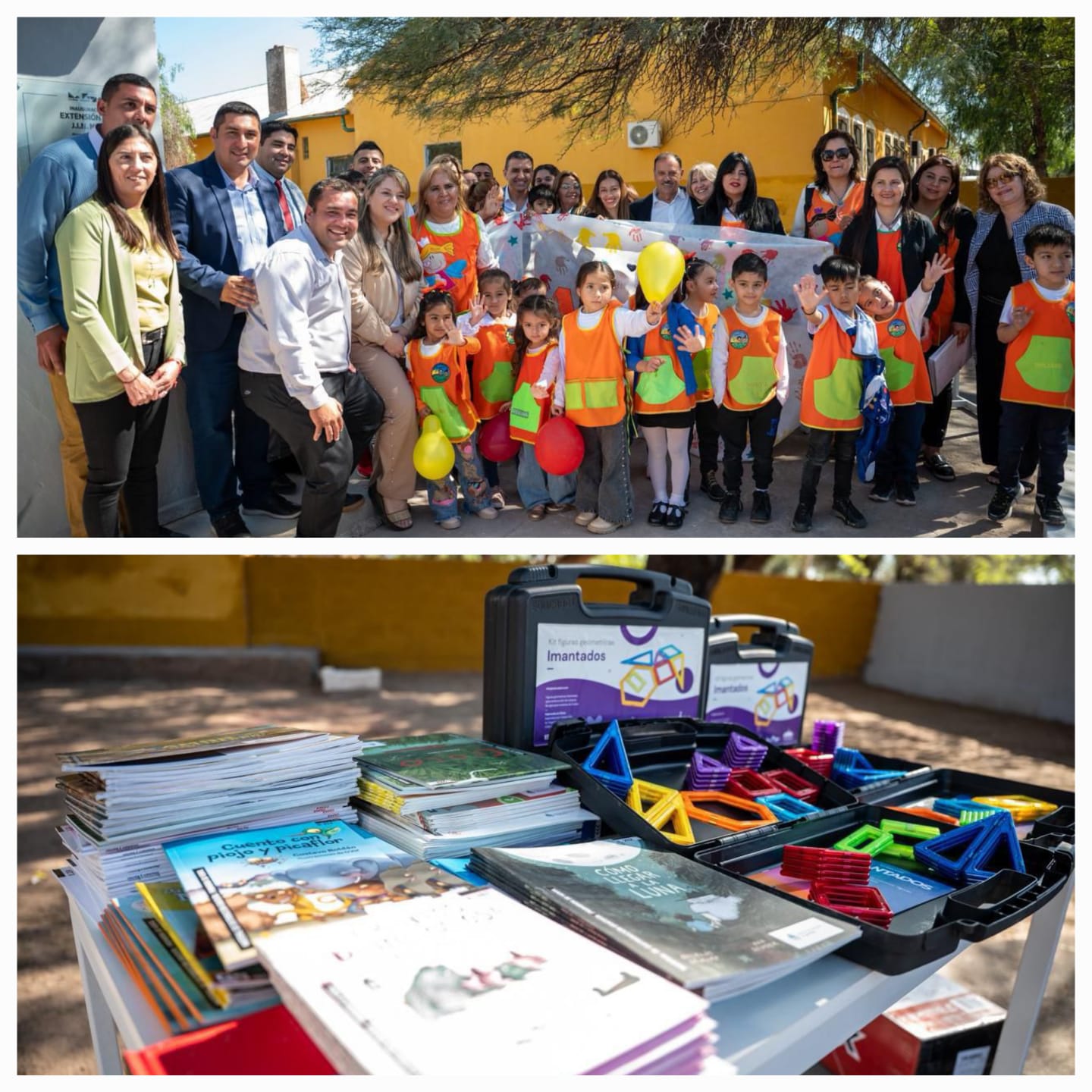 La Provincia refuerza la educación inicial con nuevas salas para el Jardín de Infantes N°10 en Punta de Los Llanos