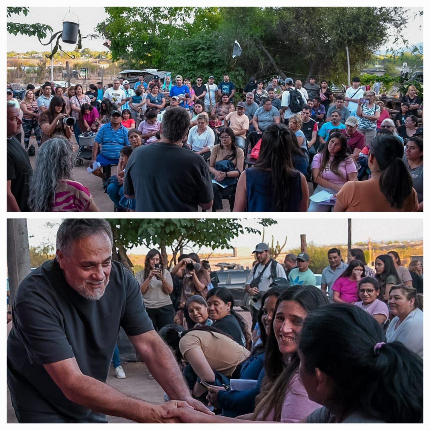 El Gobierno Provincial avanza en la regularización dominial del barrio Santa Lucía de los Cerros.