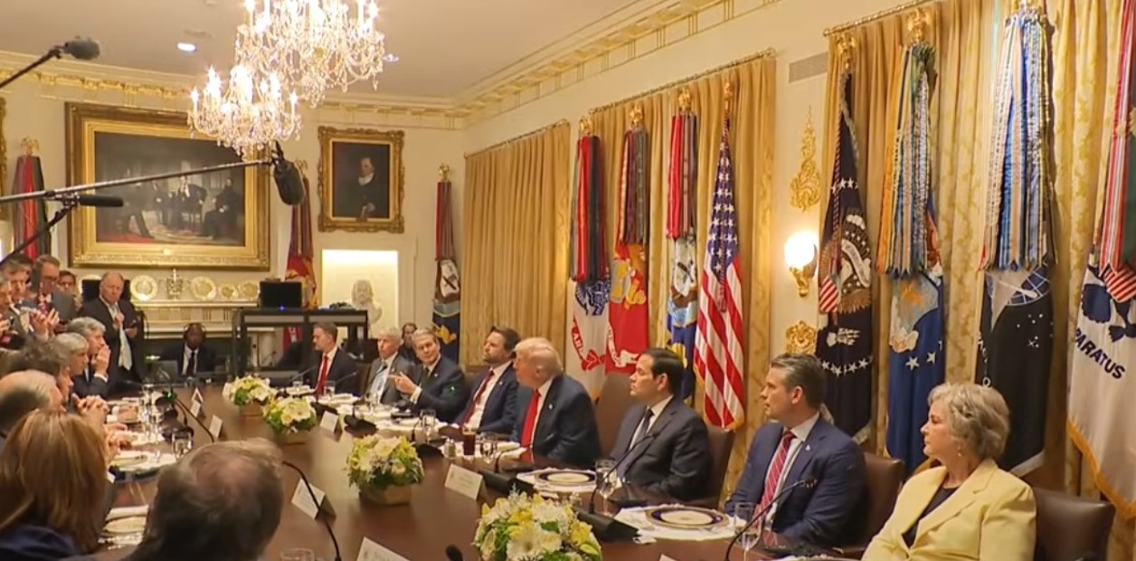 Almuerzo Trump-Milei. En el gobierno nacional culpan al canciller Gerardo Werthein por lo sucedido.