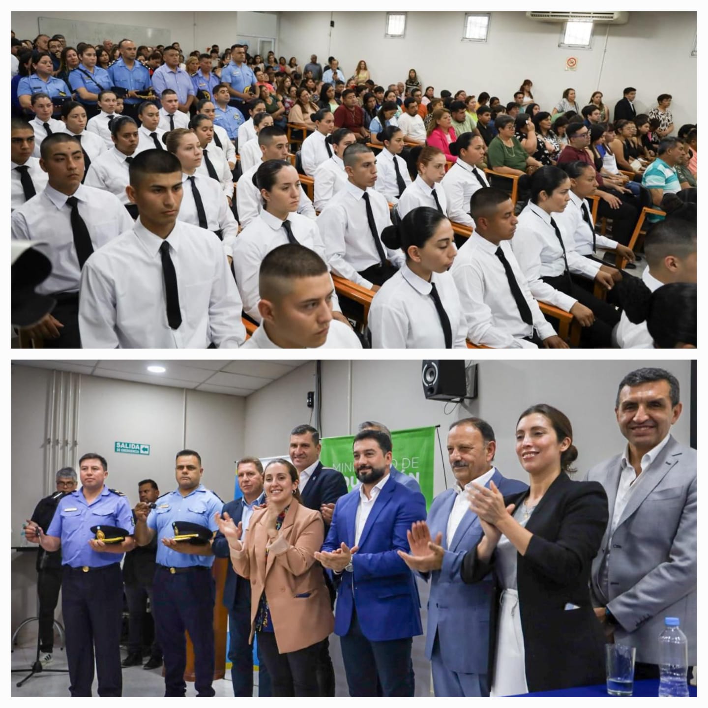 Quintela puso en funcionamiento el Instituto Superior de Formación en Seguridad en Aimogasta 