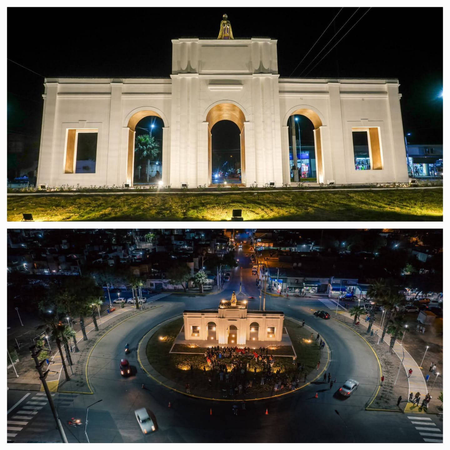”Recuperamos un nuevo espacio público para la zona Este como el Portal, ahora más lindo y más seguro”.