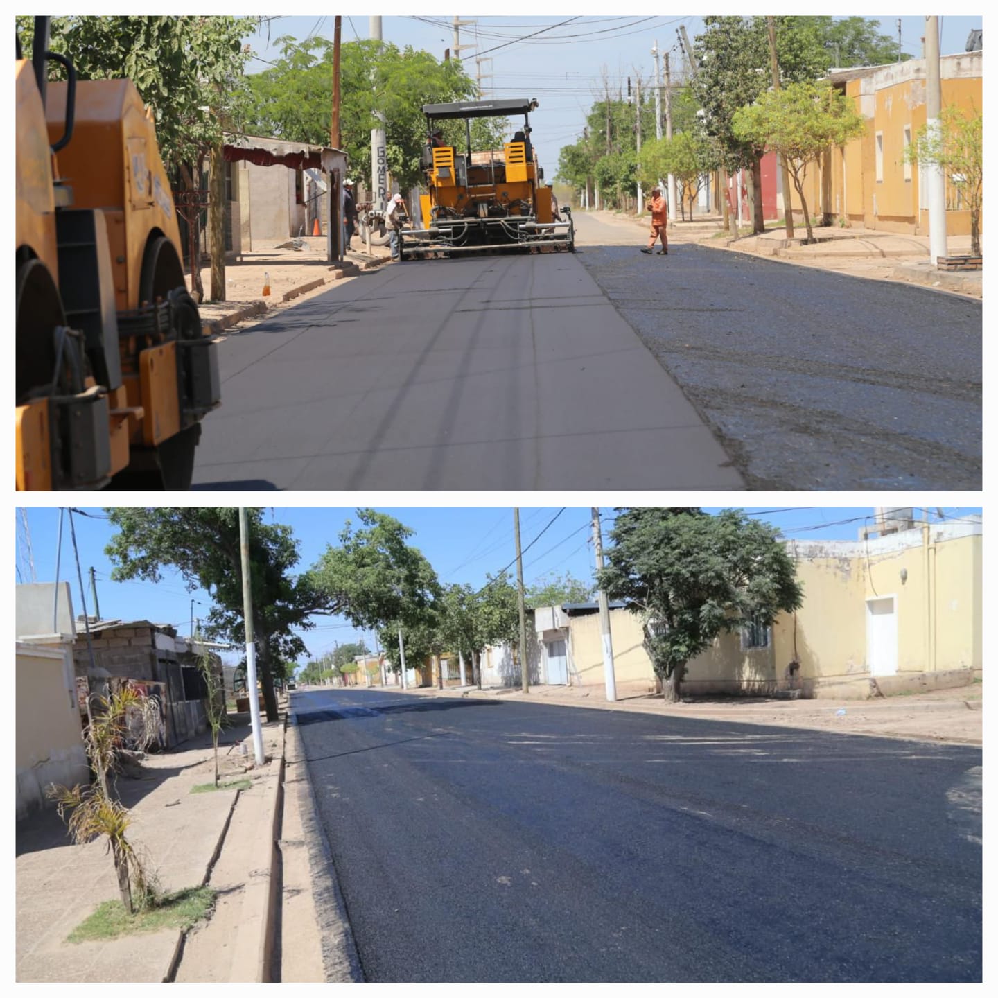 La Provincia finaliza el asfaltado en calle Chacho Peñaloza, obra que garantizará un mejor acceso al Hospital de la Madre y el Niño