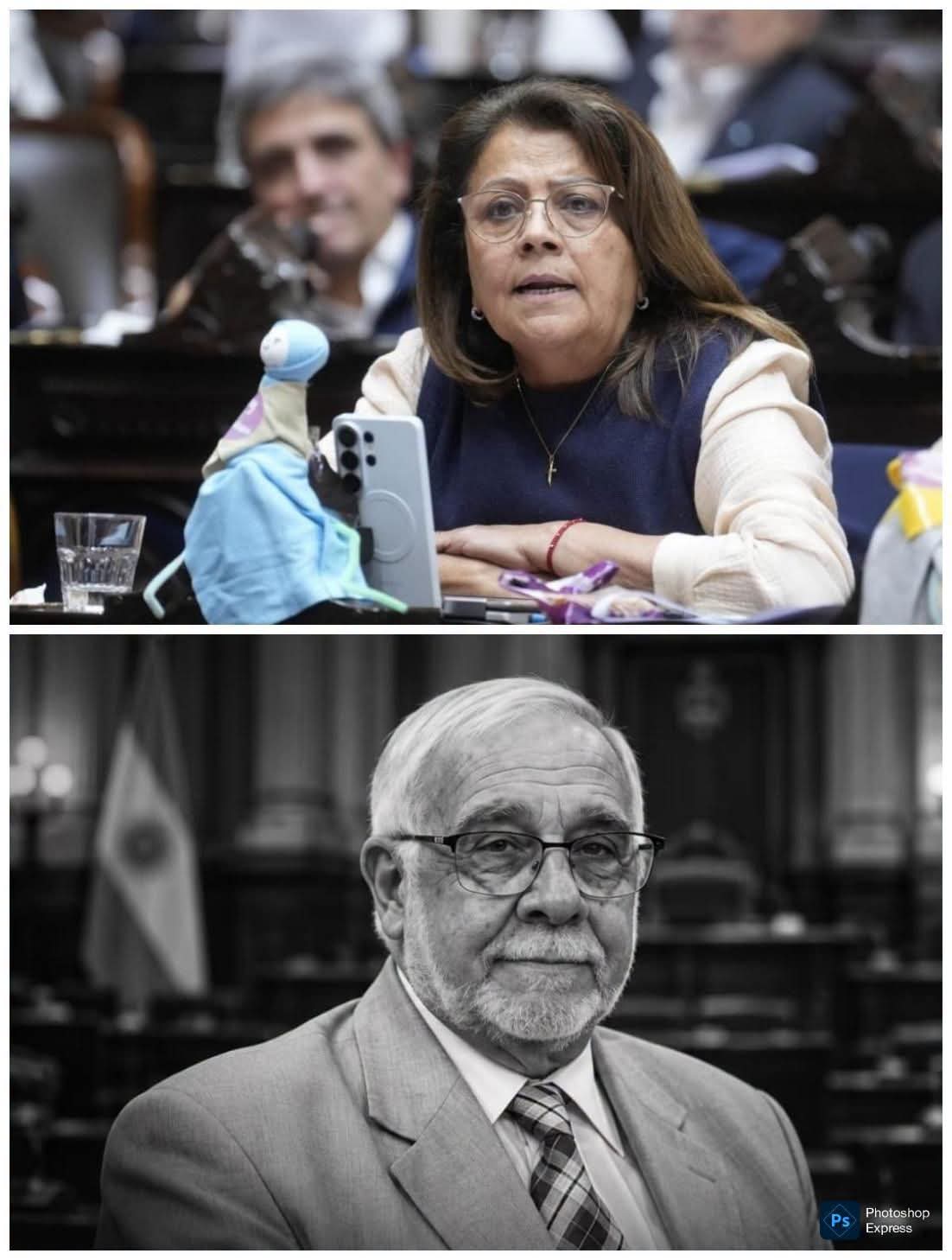 La muerte no exime. Beba Aguirre de Soria fren&oacute; el homenaje a Juan Carlos Pagotto: "La muerte no nos hace santos"