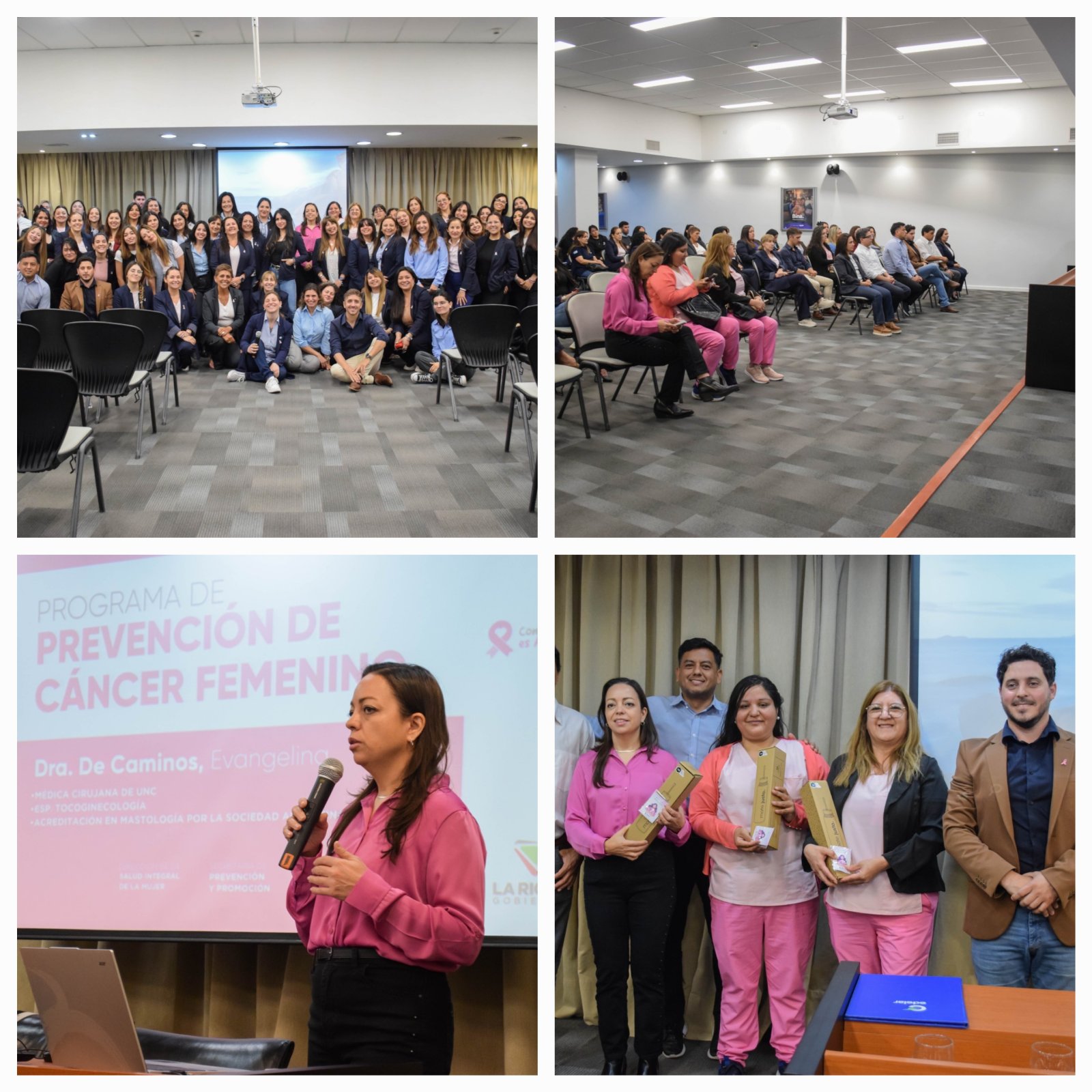Salud y EDELaR promovieron la detecci&oacute;n temprana del c&aacute;ncer de mama con el taller &ldquo;Cuidarte es Amarte&rdquo;